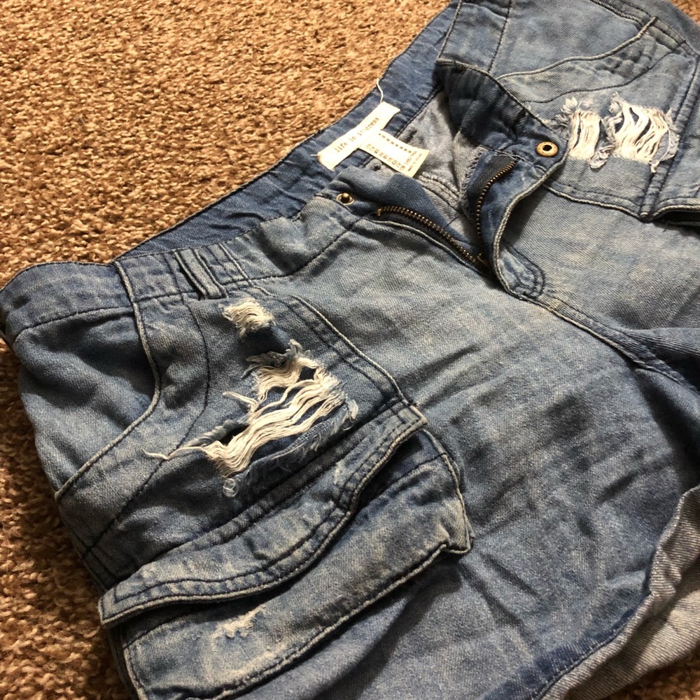 Jean shorts